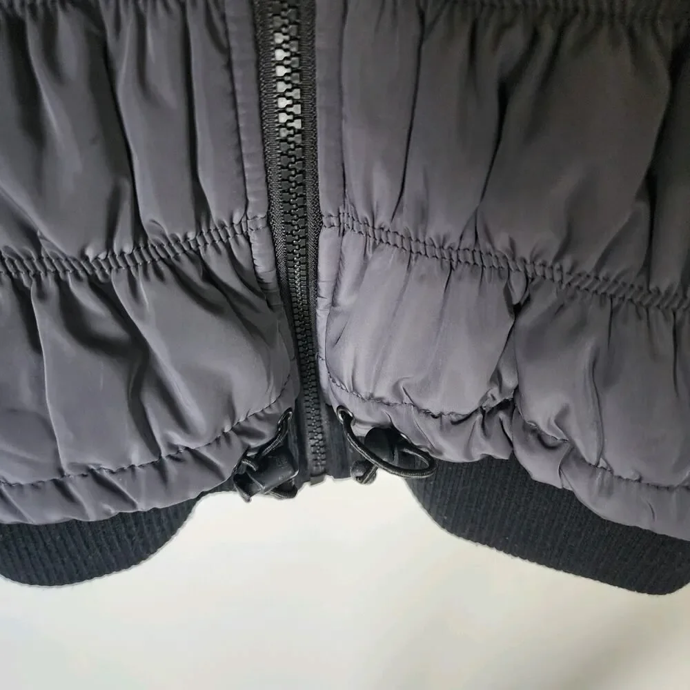 Calvin Klein Performance Quilted MP 3 Pocket Puffer Vest Womens M Zip Front Y2K - Picture 7 of 9